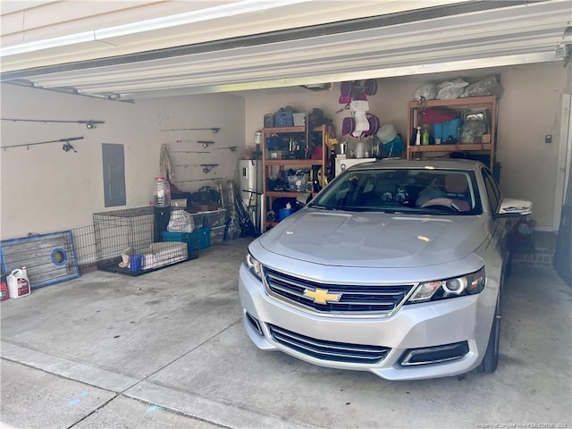 429 Bristlecone Rd, Fayetteville, NC 28311 - garage featuring electric panel