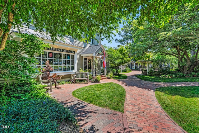 289 Stoneview, Pittsboro, NC 27312 - view of yard