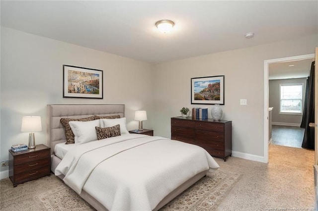 1409 Amen Ct, Hope Mills, NC 28348 - bedroom featuring baseboards and light carpet