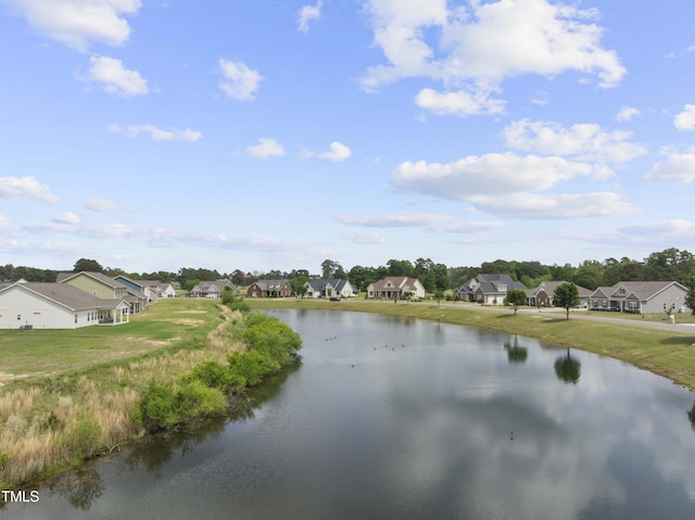 water view with nearby suburban area