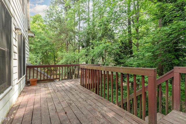 1720 Kingston Heath Way, Raleigh, NC 27604 - view of wooden deck