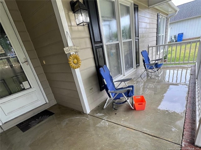 6651 Brookshire St, Fayetteville, NC 28314 - view of patio / terrace featuring a porch