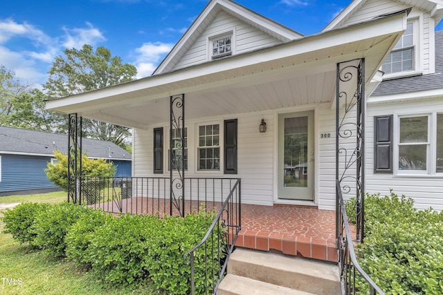 302 Hester St, Knightdale, NC 27545 - view of front facade featuring covered porch