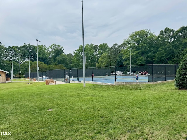 302 Hester St, Knightdale, NC 27545 - view of tennis court
