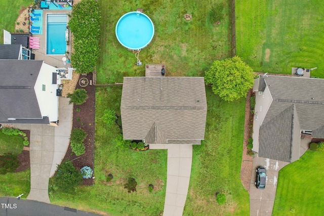 50 Consella Way, Franklinton, NC 27525 - drone / aerial view of a pool