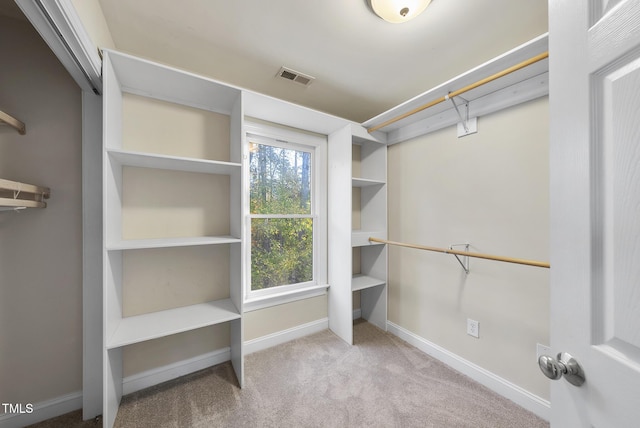 50 Tyler Ct, Henderson, NC 27537 - spacious closet featuring carpet floors