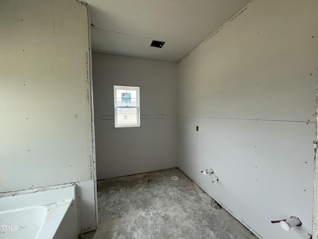 215 Creeks Edge Dr, Pikeville, NC 27863 - spare room featuring concrete floors