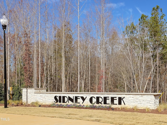 1036 Channel Drop Lp, Zebulon, NC 27597 - view of community sign