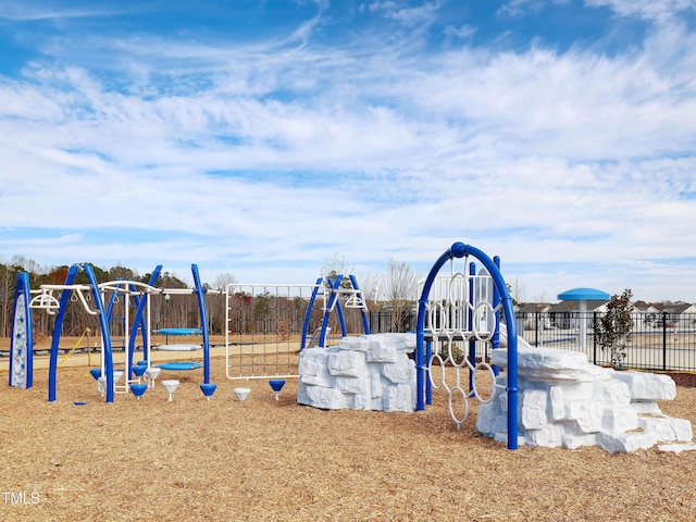 1036 Channel Drop Lp, Zebulon, NC 27597 - community play area featuring fence