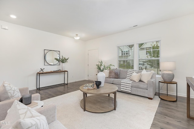 69 Curling Creek Dr Unit I286, Clayton, NC 27527 - living area with wood finished floors, baseboards, and recessed lighting