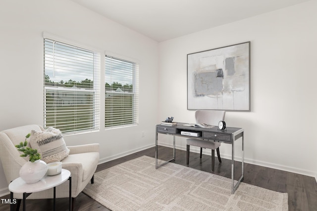 69 Curling Creek Dr Unit I286, Clayton, NC 27527 - office featuring wood finished floors and baseboards