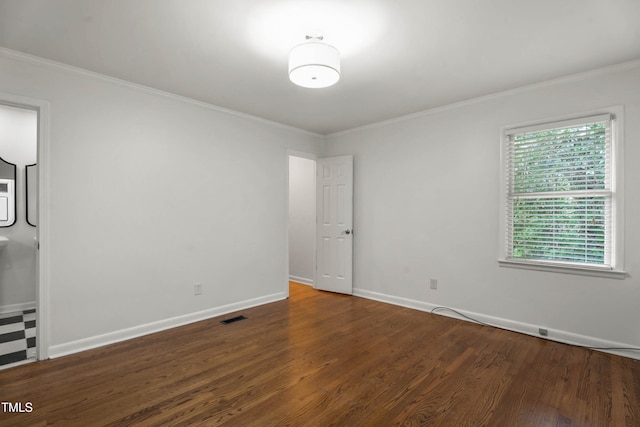 334 Westview Dr, Fayetteville, NC 28303 - unfurnished room featuring wood finished floors, crown molding, and baseboards