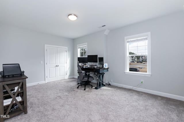 76 Freewill Pl, Raleigh, NC 27603 - carpeted office featuring baseboards