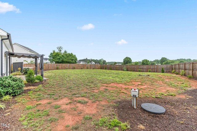 173 Longbow Dr, Middlesex, NC 27557 - view of yard