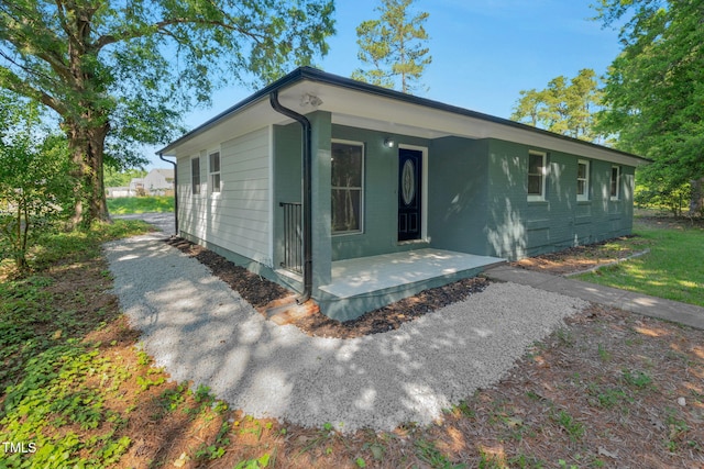 308 Lynn Rd, Durham, NC 27703 - view of front of home with covered porch