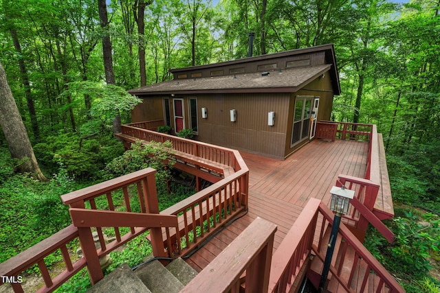 3416 Ocotea St, Raleigh, NC 27607 - view of deck