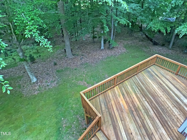 150 Remington Ct, Youngsville, NC 27596 - view of deck