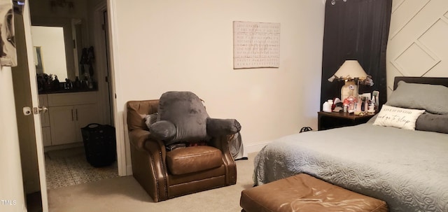212 Placid Pond Dr, Broadway, NC 27505 - bedroom featuring carpet and baseboards