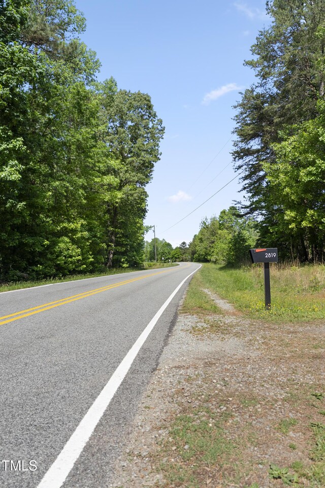 2819 Ellis Chapel Rd, Bahama, NC 27503 - view of asphalt road