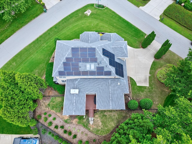 aerial view of property and surrounding area