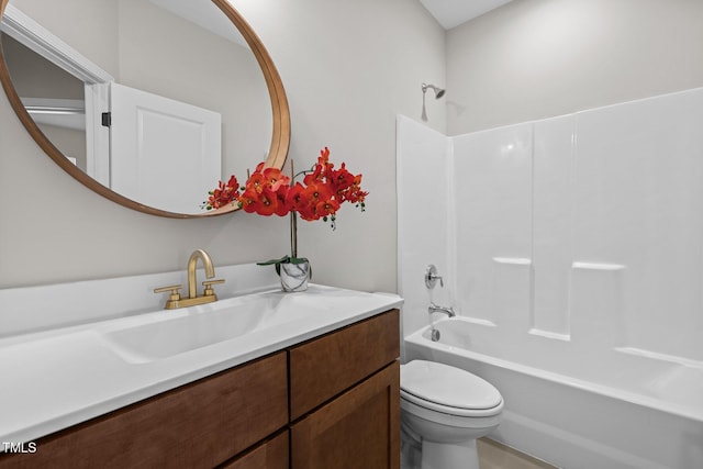 111 Chapel Run Way, Chapel Hill, NC 27517 - bathroom featuring toilet, vanity, and bathing tub / shower combination