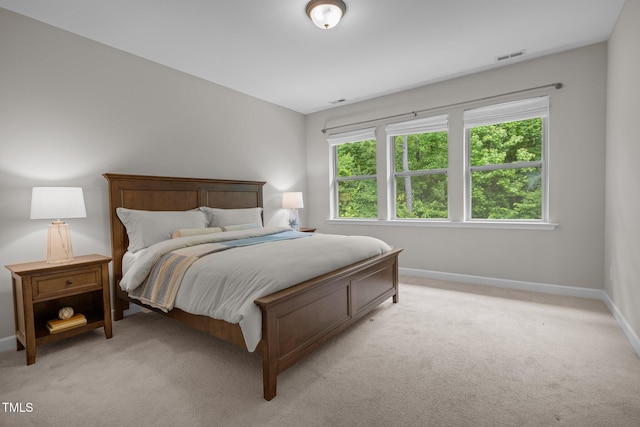 111 Chapel Run Way, Chapel Hill, NC 27517 - bedroom featuring baseboards and light colored carpet