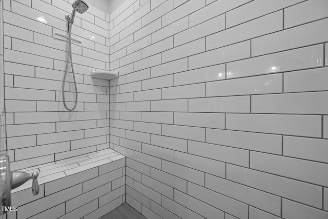 111 Chapel Run Way, Chapel Hill, NC 27517 - bathroom with tiled shower