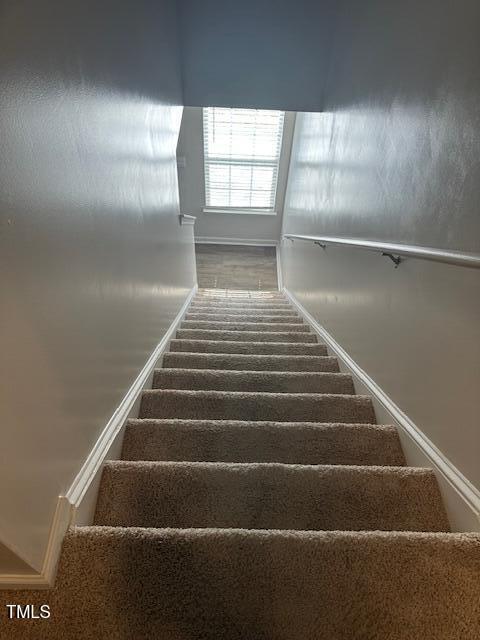 view of stairs