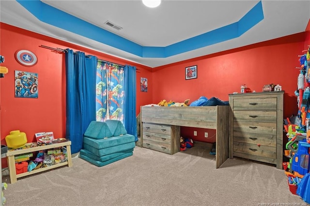 bedroom with carpet flooring