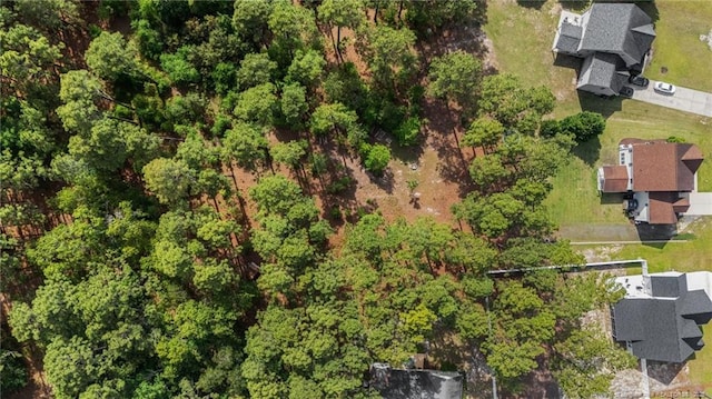 aerial view of property's location