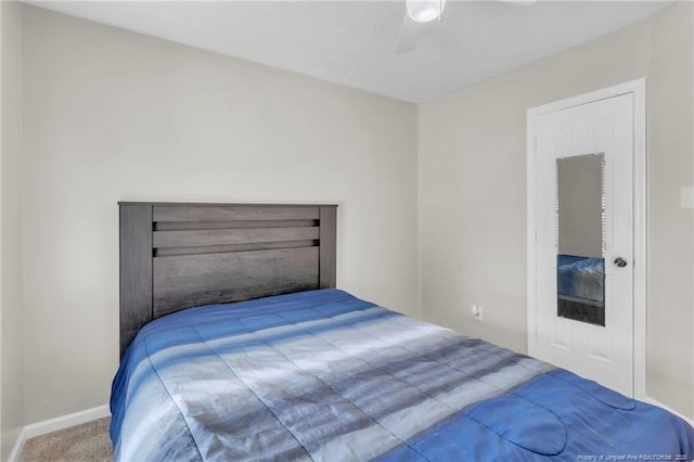 4725 Grandison Ct, Hope Mills, NC 28348 - carpeted bedroom featuring ceiling fan and baseboards
