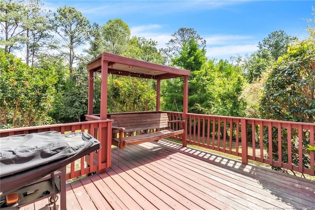 4725 Grandison Ct, Hope Mills, NC 28348 - view of deck