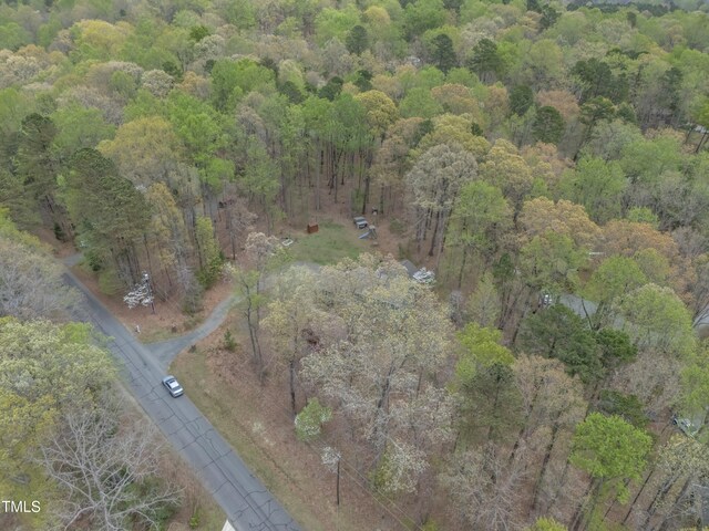 3418 Carriage Trl, Hillsborough, NC 27278 - aerial view of property and surrounding area featuring a forest