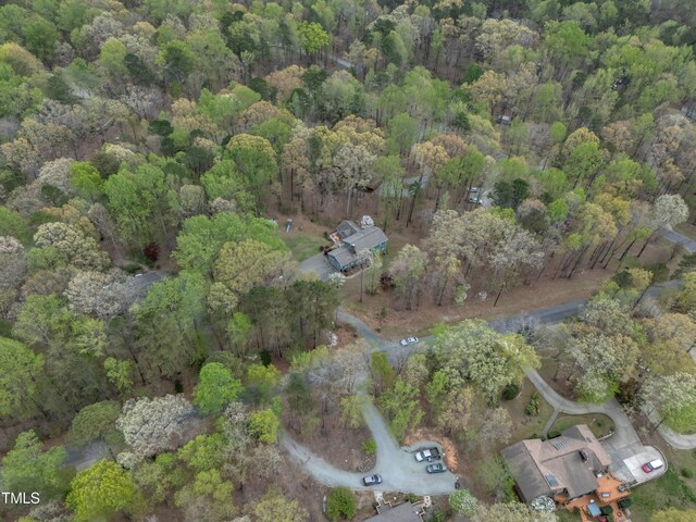 3418 Carriage Trl, Hillsborough, NC 27278 - view of property location with a heavily wooded area