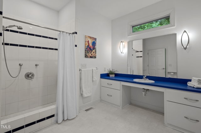 224 Crawford Rd, Hillsborough, NC 27278 - full bath featuring tiled shower and vanity