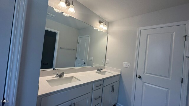 3112 Star Gazing Ln, Durham, NC 27703 - full bath with double vanity