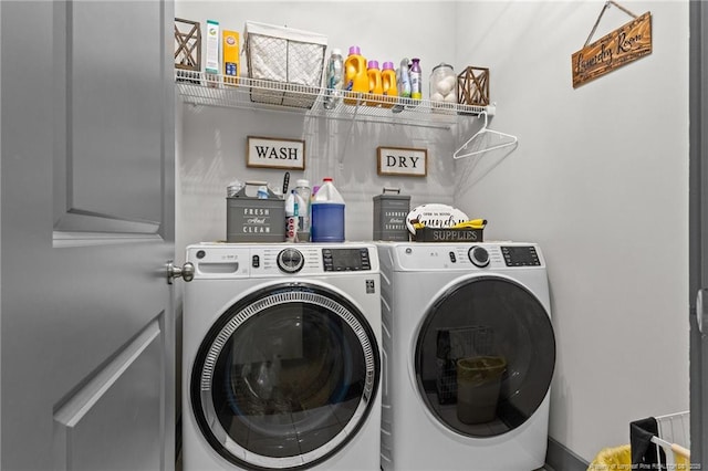 2677 Cypress Lakes Rd, Hope Mills, NC 28348 - washroom with independent washer and dryer
