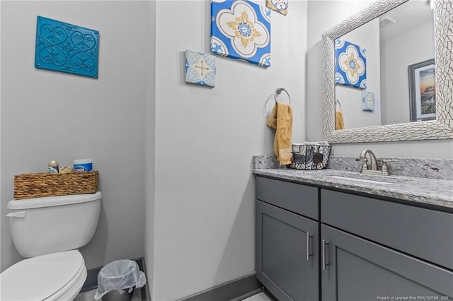 2677 Cypress Lakes Rd, Hope Mills, NC 28348 - half bathroom with toilet and vanity