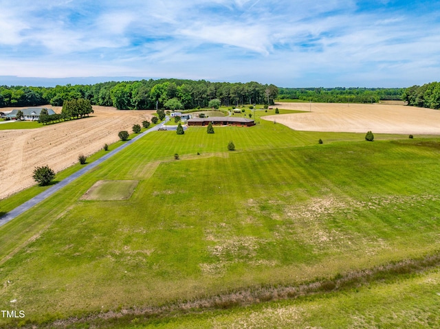 3187 Wilsons Mills Rd, Smithfield, NC 27577 - overview of rural landscape featuring rows of crops