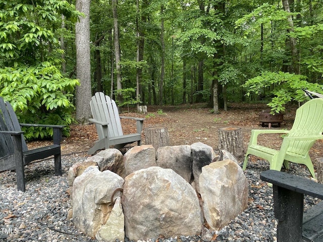 1115 Trailwood Dr, Raleigh, NC 27606 - view of yard