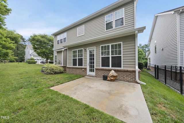1720 Laurel Park Pl, Cary, NC 27511 - back of property featuring a patio and brick siding