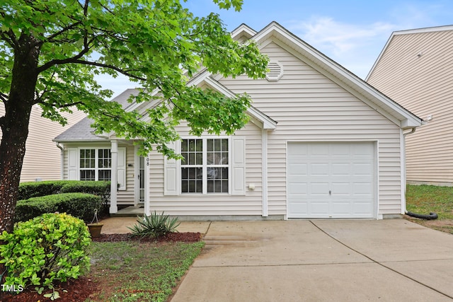 3108 Forrestal Dr, Durham, NC 27703 - view of front of home with concrete driveway and an attached garage