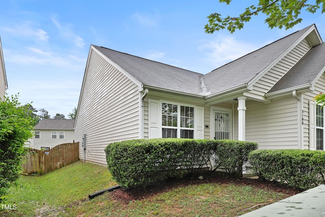 3108 Forrestal Dr, Durham, NC 27703 - view of home's exterior featuring fence