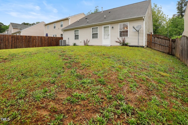 3108 Forrestal Dr, Durham, NC 27703 - back of house with central AC