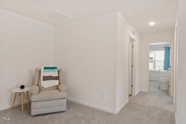 1440 Latham Garden Dr, Wake Forest, NC 27587 - living area with carpet and baseboards