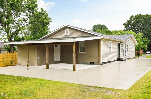 1309 Jackson St, Burlington, NC 27217 - view of rear view of property