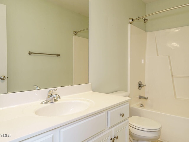 253 Middle Landing Dr, Smithfield, NC 27577 - full bath with toilet, vanity, and bathing tub / shower combination