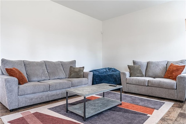527 Weston Woods St, Raeford, NC 28376 - living room with wood finished floors