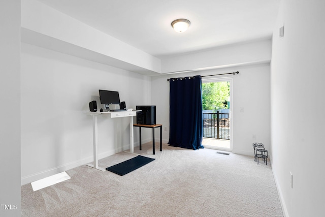 421 Wait Ave Unit 100, Wake Forest, NC 27587 - carpeted office space featuring baseboards