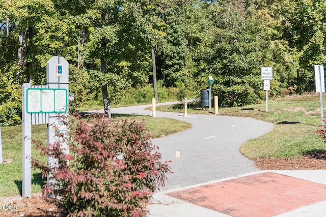 608 Cross Timbers Dr, Durham, NC 27713 - surrounding community featuring a yard